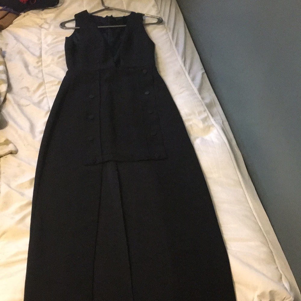 Beautiful long leg cut out dress